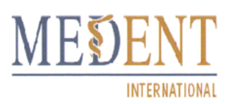 MEDENT INTERNATIONAL Logo (EUIPO, 15.04.2008)