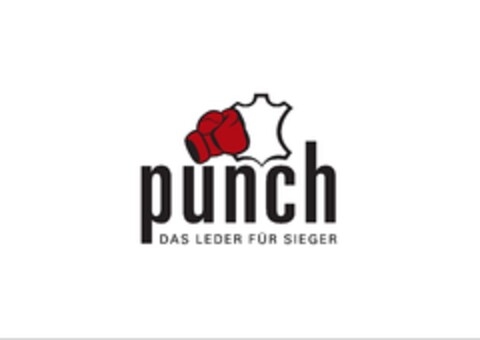 punch DAS LEDER FÜR SIEGER Logo (EUIPO, 07.04.2009)