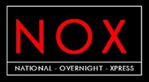 N O X NATIONAL - OVERNIGHT - XPRESS Logo (EUIPO, 07.01.2010)