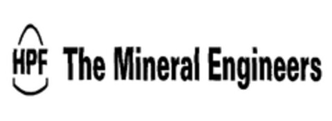 HPF THE MINERAL ENGINEERS Logo (EUIPO, 06/18/2010)