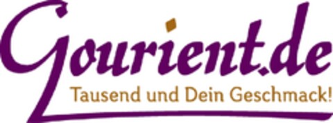 Gourient
Tausend und Dein Geschmack! Logo (EUIPO, 19.08.2011)