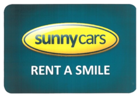 sunny cars RENT A SMILE Logo (EUIPO, 14.12.2011)