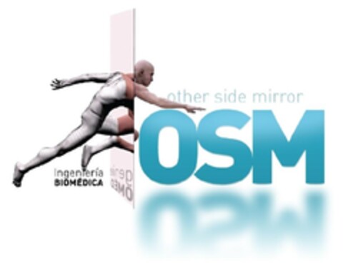 OSM other side mirror Ingeniería Biomédica Logo (EUIPO, 08/24/2012)