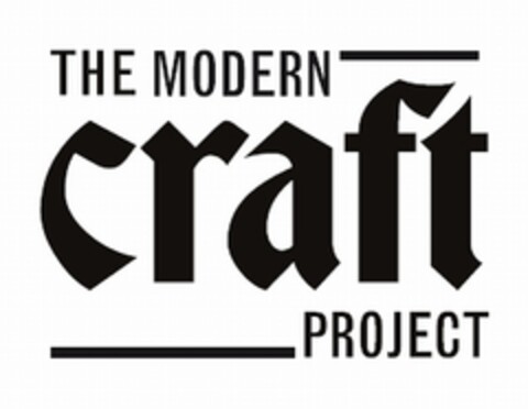 THE MODERN CRAFT PROJECT Logo (EUIPO, 28.08.2012)