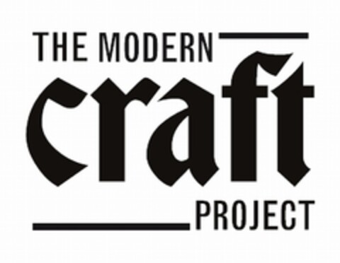 THE MODERN CRAFT PROJECT Logo (EUIPO, 08/28/2012)