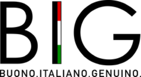 BIG BUONO. ITALIANO. GENUINO. Logo (EUIPO, 30.01.2014)