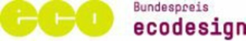 eco Bundespreis ecodesign Logo (EUIPO, 05.09.2014)