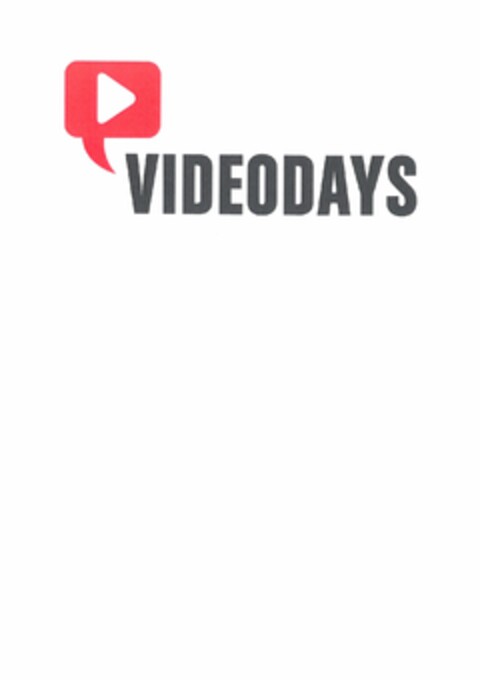 VIDEODAYS Logo (EUIPO, 04/01/2015)