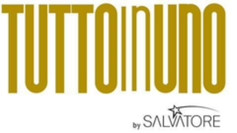 TUTTOINUNO BY SALVATORE Logo (EUIPO, 09.04.2015)