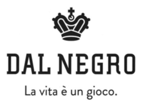 DAL NEGRO LA VITA E' UN GIOCO Logo (EUIPO, 07/28/2015)