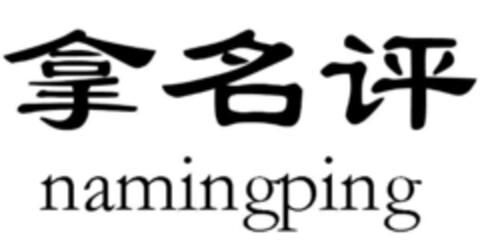 namingping Logo (EUIPO, 25.01.2016)