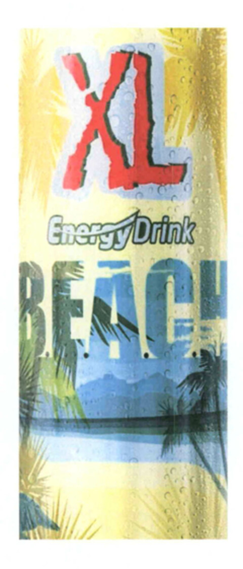 XL Energy Drink BEACH Logo (EUIPO, 09/27/2016)