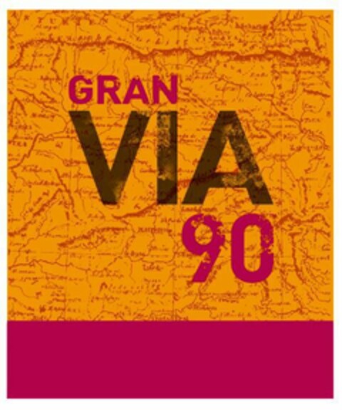 GRAN VIA 90 Logo (EUIPO, 10/13/2016)