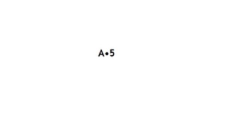 A•5 Logo (EUIPO, 12/15/2016)