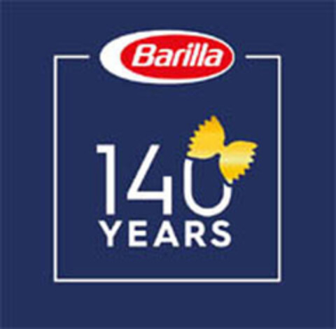 Barilla 140 YEARS Logo (EUIPO, 03.02.2017)