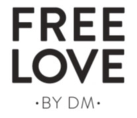 FREE LOVE BY DM Logo (EUIPO, 03/05/2018)