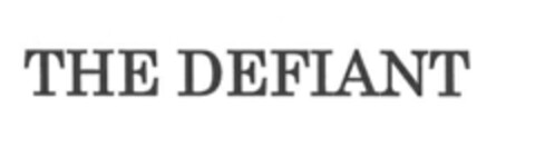 THE DEFIANT Logo (EUIPO, 15.11.2018)