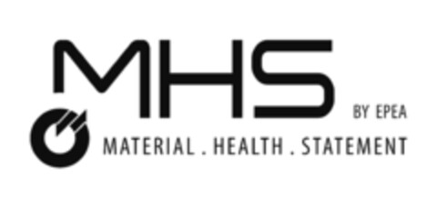 MHS BY EPEA - MATERIAL HEALTH STATEMENT Logo (EUIPO, 18.02.2019)