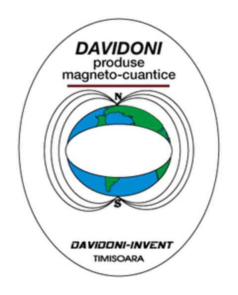 DAVIDONI produse magneto-cuantice DAVIDONI-INVENT TIMISOARA Logo (EUIPO, 03/03/2019)