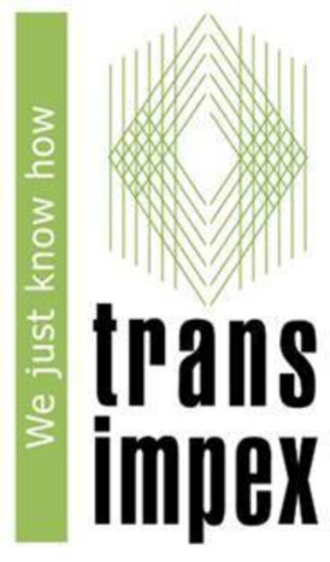 TRANSIMPEX WE JUST KNOW HOW Logo (EUIPO, 07/05/2019)