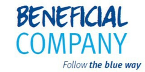 BENEFICIAL COMPANY Follow the blue way Logo (EUIPO, 17.04.2020)