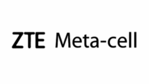 ZTE Meta-cell Logo (EUIPO, 08/25/2021)