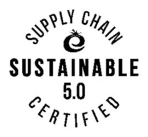 SUPPLY CHAIN SUSTAINABLE 5.0 CERTIFIED Logo (EUIPO, 24.03.2022)