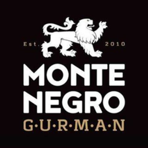 Est . 2010 MONTE NEGRO G.U.R.M.A.N Logo (EUIPO, 30.03.2023)
