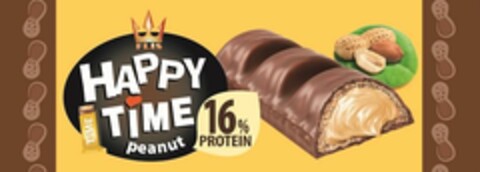 FLIS HAPPY TIME Peanut 16 % PROTEIN Logo (EUIPO, 05.04.2023)