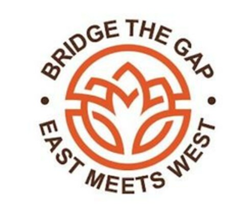 BRIDGE THE GAP EAST MEETS WEST Logo (EUIPO, 02/19/2024)