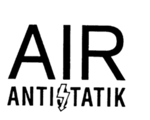 AIR ANTISTATIK Logo (EUIPO, 01.04.1996)