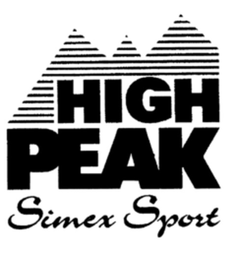 HIGH PEAK Simex Sport Logo (EUIPO, 10.02.1998)