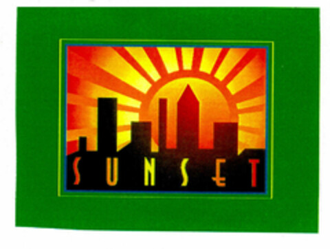 SUNSET Logo (EUIPO, 17.12.1999)