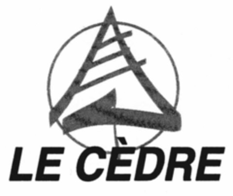 LE CÈDRE Logo (EUIPO, 24.05.2000)