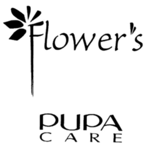 Flower's PUPA CARE Logo (EUIPO, 07/27/2000)