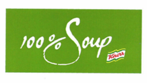 100% Soup Knorr Logo (EUIPO, 01.03.2001)