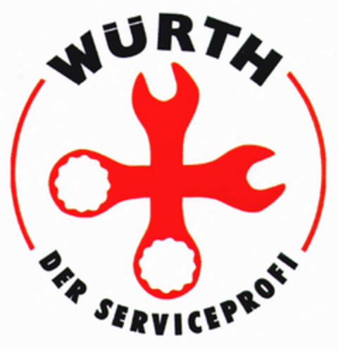 WÜRTH DER SERVICEPROFI Logo (EUIPO, 02.10.2001)