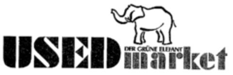 USED market DER GRÜNE ELEFANT Logo (EUIPO, 16.01.2002)