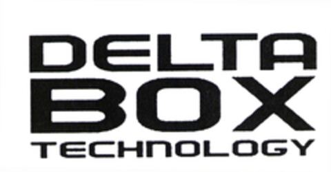 DELTA BOX TECHNOLOGY Logo (EUIPO, 26.08.2003)