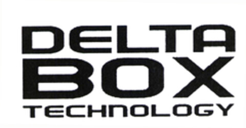 DELTA BOX TECHNOLOGY Logo (EUIPO, 08/26/2003)