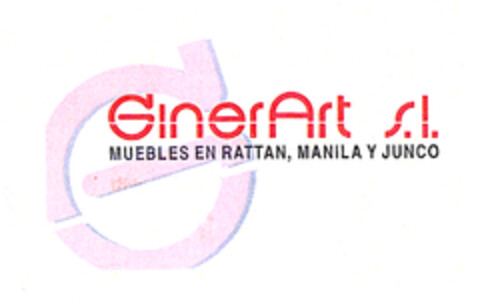 GinerArt s.l. MUEBLES EN RATTAN, MANILA Y JUNCO Logo (EUIPO, 30.10.2003)