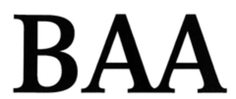 BAA Logo (EUIPO, 02.09.2004)