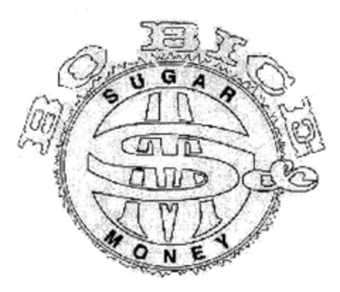 BO BICE SUGAR SM MONEY Logo (EUIPO, 12/28/2005)