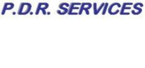 P.D.R. SERVICES Logo (EUIPO, 29.12.2006)