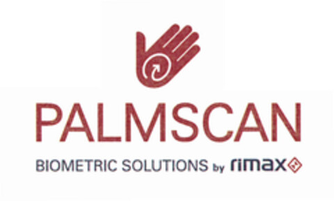 PALMSCAN BIOMETRIC SOLUTIONS by rimax Logo (EUIPO, 02.01.2007)