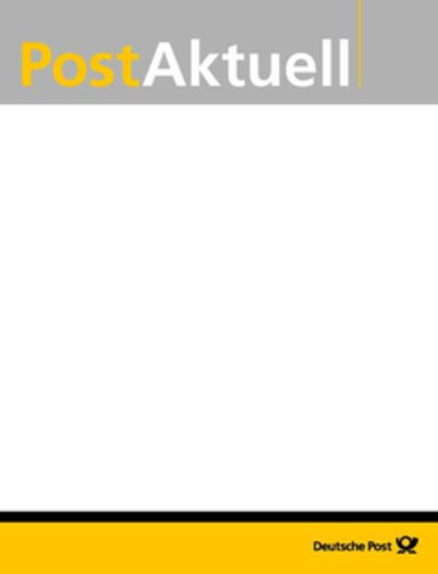 PostAktuell Deutsche Post Logo (EUIPO, 15.08.2008)