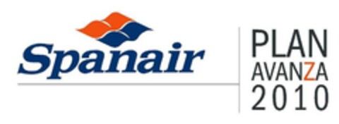 Spanair PLAN AVANZA 2010 Logo (EUIPO, 04.12.2008)