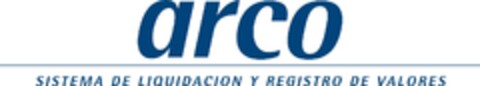 ARCO SISTEMA DE LIQUIDACION Y REGISTRO DE VALORES Logo (EUIPO, 07.05.2012)