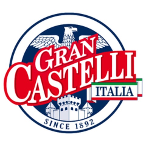 GRAN CASTELLI ITALIA SINCE 1892 Logo (EUIPO, 07.01.2013)