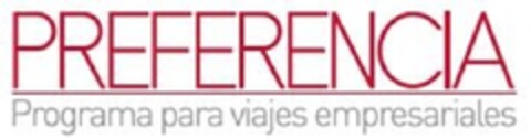 PREFERENCIA Programa para viajes empresariales Logo (EUIPO, 05.04.2013)